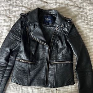 American Eagle leather jacket